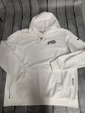 NWT Men’s Nike Buffalo Bills 2025 Rivalries Standard Issue Dri Fit Hoodie XL